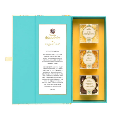 Sugarfina Tequila Mandala 3 Piece Candy Bento Box