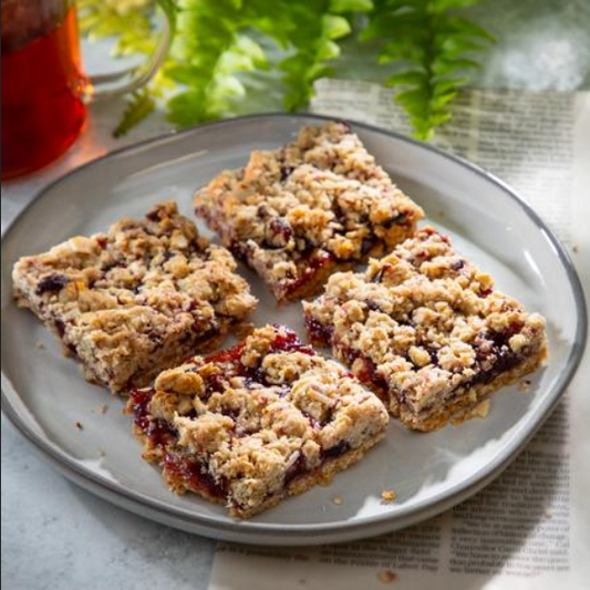 Dorothy Lane DLM Raspberry Breakfast Bars