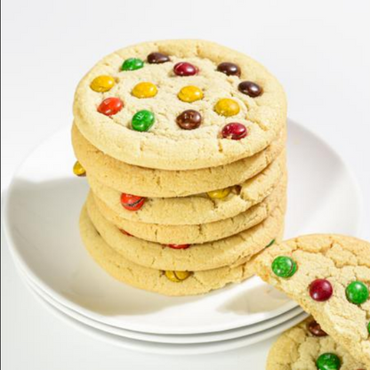 Dorothy Lane DLM All-Butter M&M's Sugar Cookies - One Dozen
