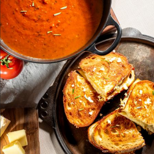 Dorothy Lane DLM Ultimate Comfort Kit With Tomato Soup and Grilled Cheese