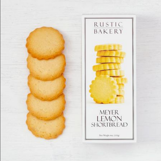 Dorothy Lane Rustic Bakery Meyer Lemon Shortbread Cookies