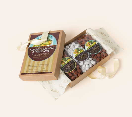L.A. Burdick Chocolates Chocolate-Covered Nut Assortment