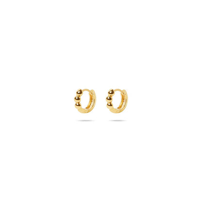 ARGENTO VIVO THE BEADED HUGGIE