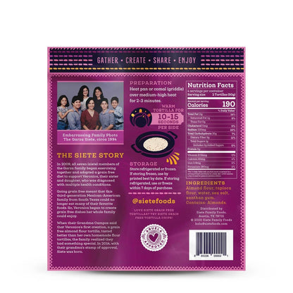 Siete Foods Tortilla Mix Pack: 6 Packs (Choose Your Flavors)