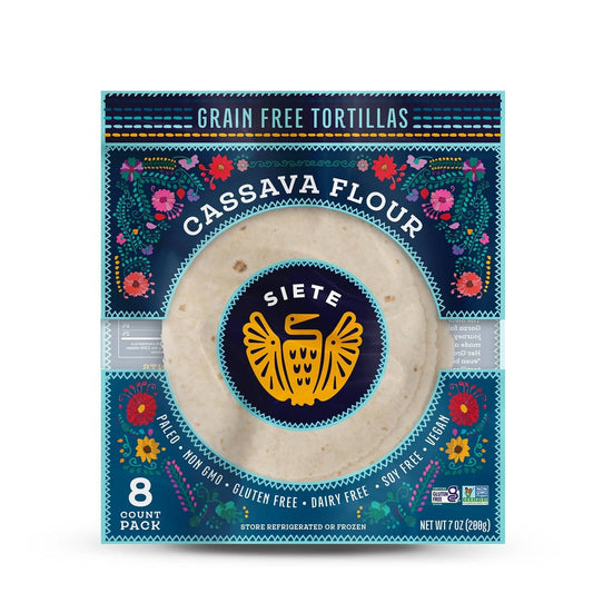 Siete Foods Cassava Flour Tortillas - 6 Packs