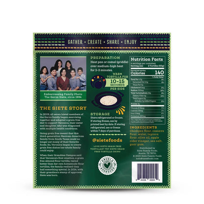 Siete Foods Tortilla Mix Pack: 6 Packs (Choose Your Flavors)