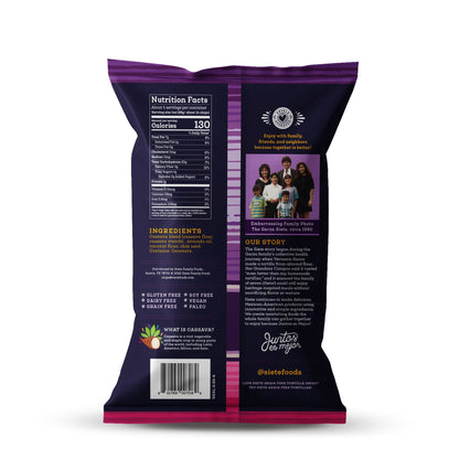 Siete Foods No Salt Grain Free Tortilla Chips 5 oz - 6 Bags
