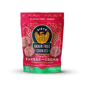 Siete Foods Grain Free Fresas con Crema Cookies