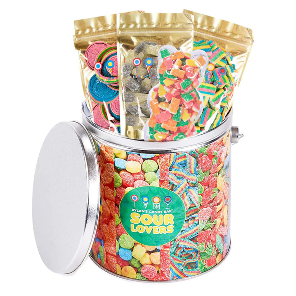 Dylan's Candy Bar Sour Lovers Gift Bucket