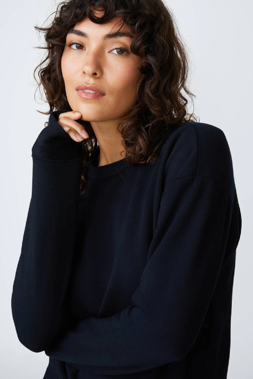 BAILEY/44 Women's Stateside Softest Fleece Crewneck Sweatshirt