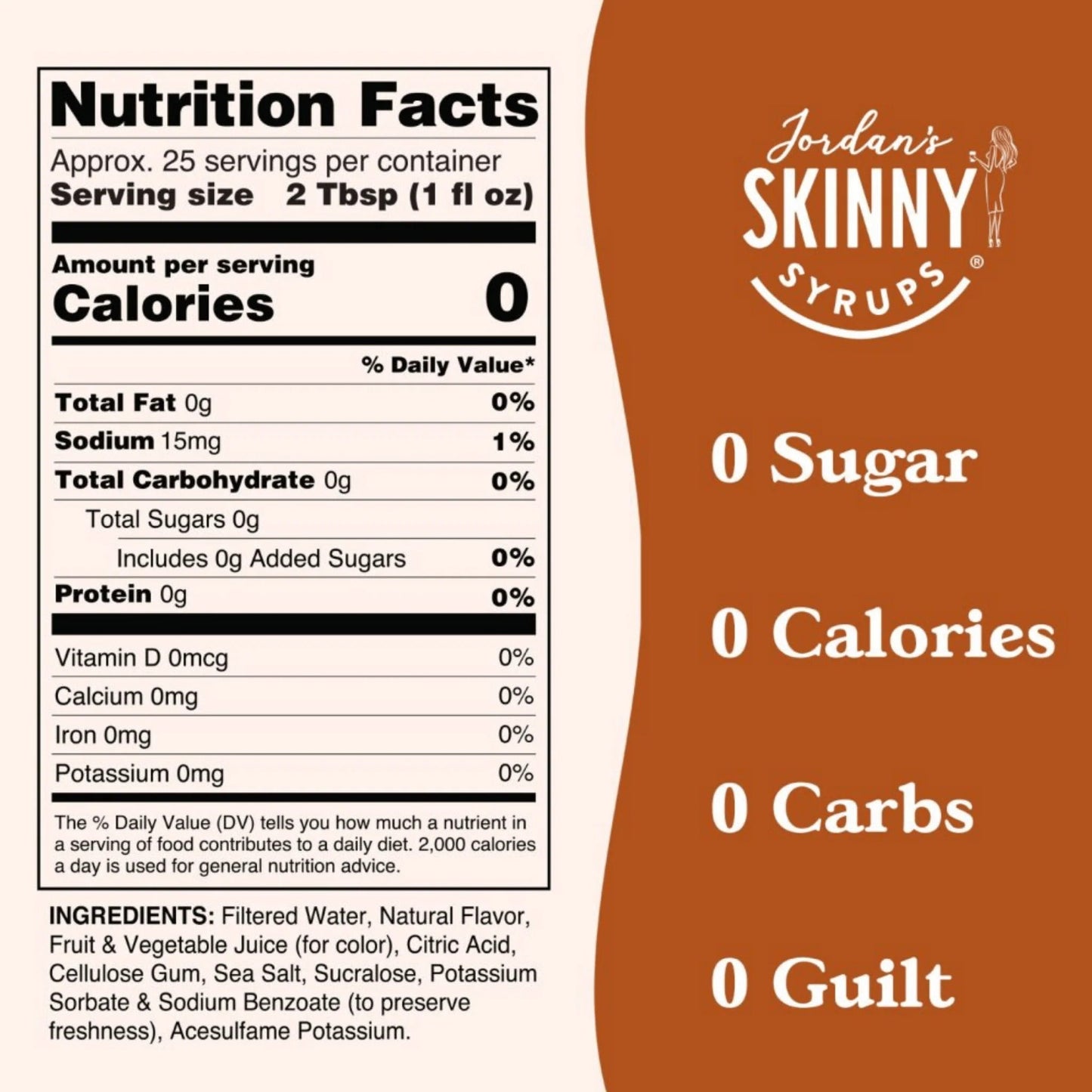 Skinny Mixes Sugar Free Chocolate Salted Pretzel Syrup