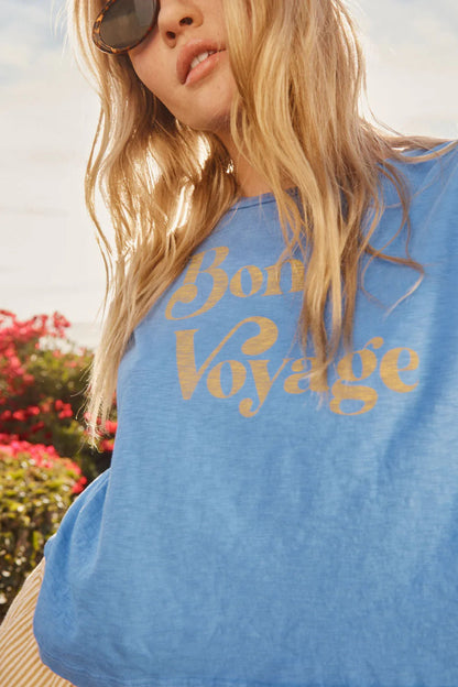BAILEY/44 Women's Sundry Bon Voyage Muscle Tank in Ocean