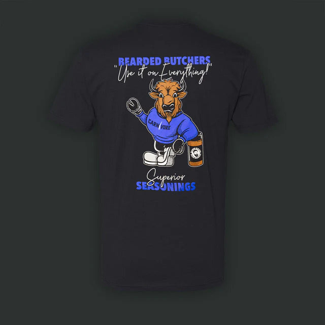 The Bearded Butchers Superior Seasonings Rico Bison T-Shirt