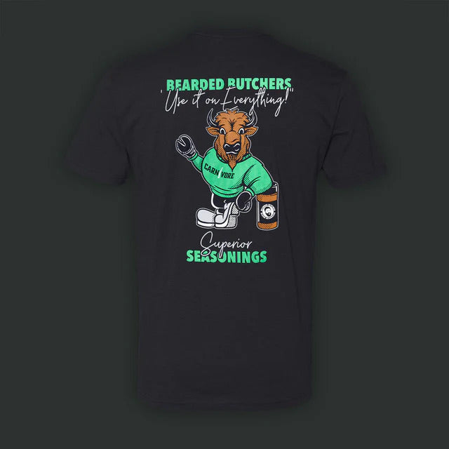 The Bearded Butchers Superior Seasonings Rico Bison T-Shirt