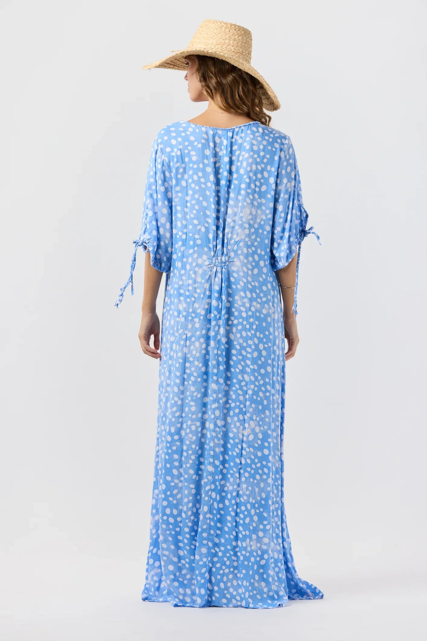 Tiare Hawaii Todos Santos Maxi Dress - Pebbles Chambray