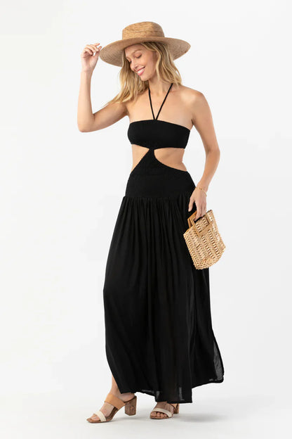 Tiare Hawaii Tropez Maxi Dress - Black
