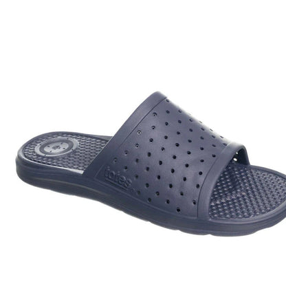 Totes Men's Perforated Ara Slide with Everywear Technology