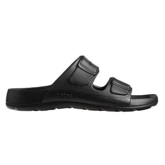 Totes Men's Double Buckle Slide with Everywear Technology