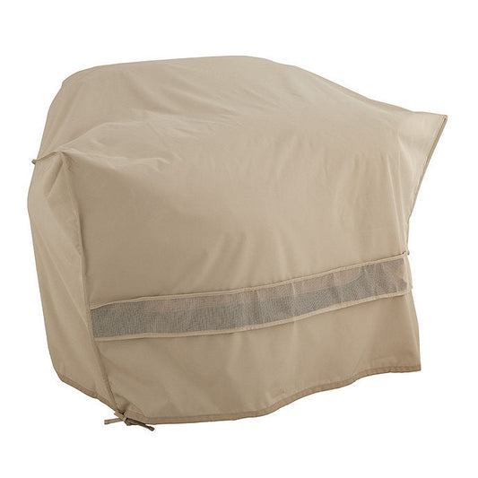 Ballard Designs Outdoor Cuddle Chair Cover Tan