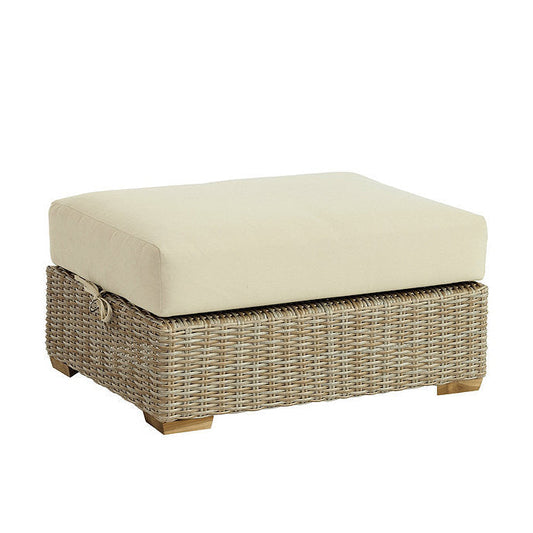 Ballard Designs Navio Ottoman with 1 Cushion