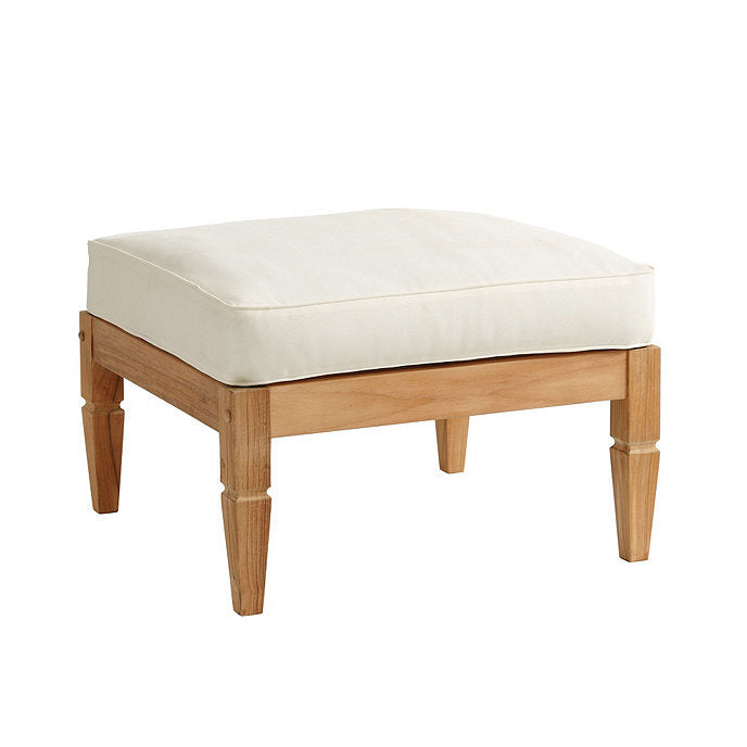 Ballard Designs Madison Ottoman with 1 Cushion