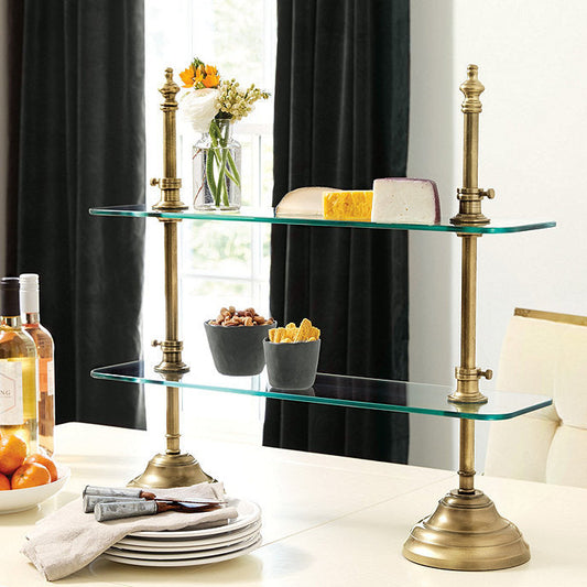 Ballard Designs Patisserie Glass Serving Stand