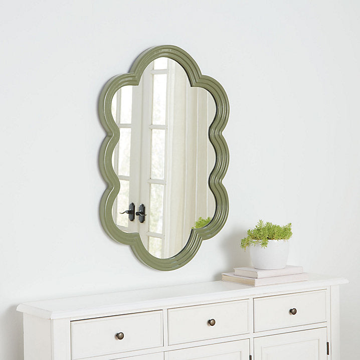 Ballard Designs Sabrina Scalloped Mirror