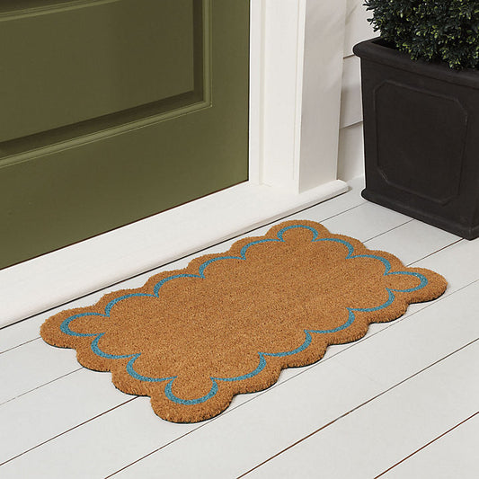 Ballard Designs Scallop Coir Mat