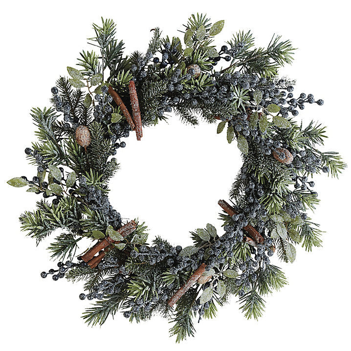 Ballard Designs Frosted Blueberry Wreath