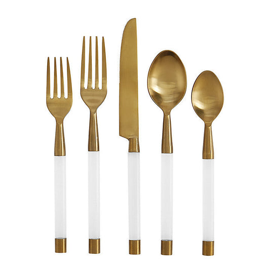 Ballard Designs Clarissa Acrylic Flatware Set