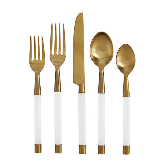 Ballard Designs Clarissa Acrylic Flatware Set