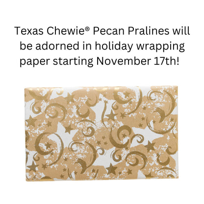 Lammes Candies Texas Chewie Pecan Praline Gift Box