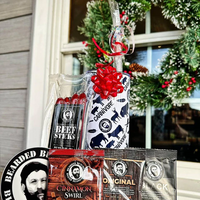 The Bearded Butchers Carnivore Gift Bundle w/ Tumbler and Snacks