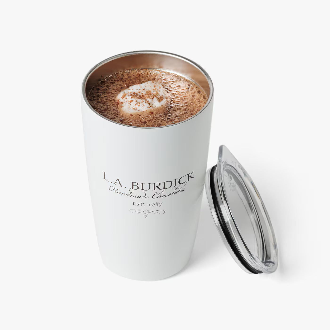 L.A. Burdick Chocolates To-Go Tumbler