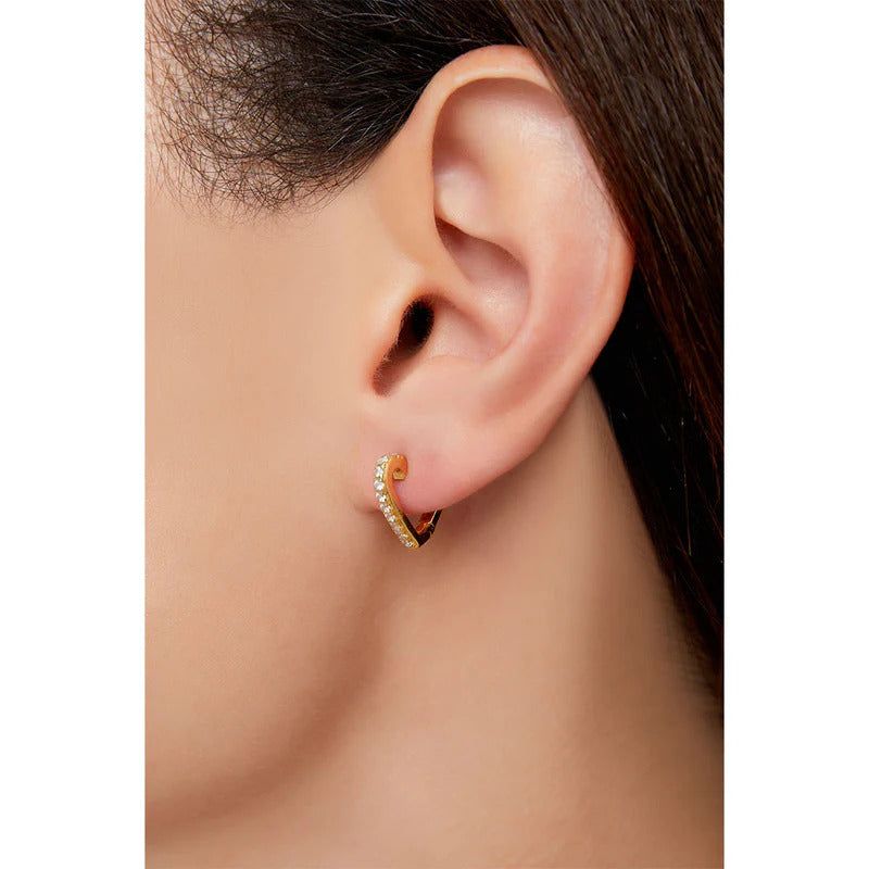 ARGENTO VIVO THE AMOUR GLOW EARRINGS