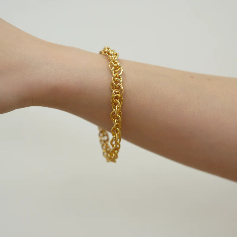 ARGENTO VIVO THE HOLLOW ROPE BRACELET