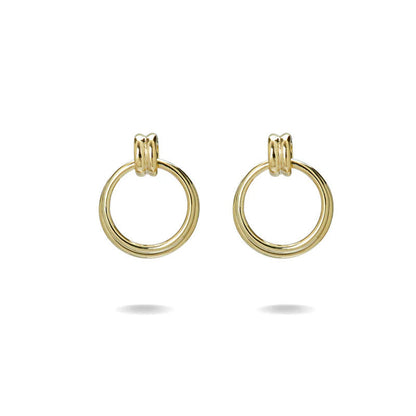 ARGENTO VIVO THE DOUBLE DOOR KNOCKER HOOP