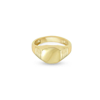ARGENTO VIVO THE RYDER SIGNET RING