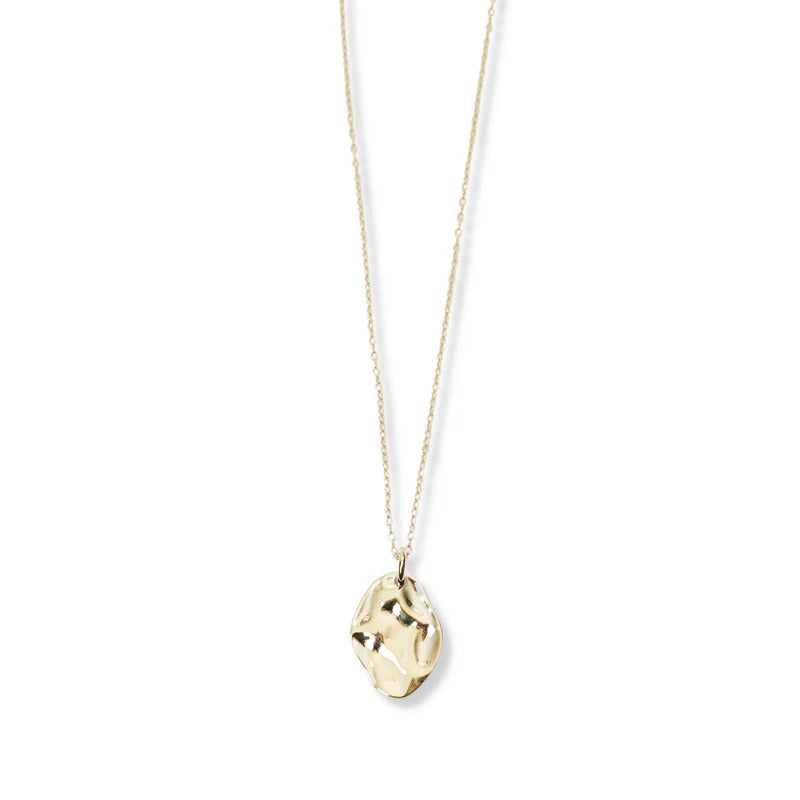 ARGENTO VIVO THE ORGANIC OVAL PENDANT NECKLACE