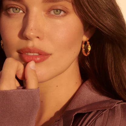ARGENTO VIVO THE TEXTURED ROPE EARRINGS (EMILY DIDONATO X ARGENTO VIVO)