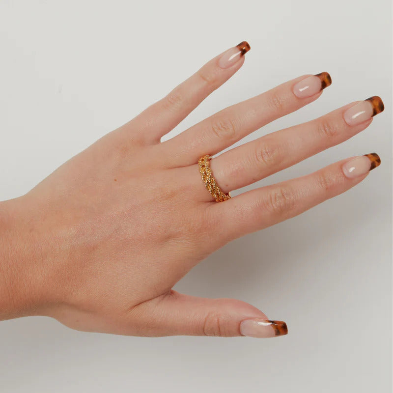 ARGENTO VIVO THE FRINGE ROPE RING (EMILY DIDONATO X ARGENTO VIVO)
