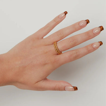 ARGENTO VIVO THE FRINGE ROPE RING (EMILY DIDONATO X ARGENTO VIVO)