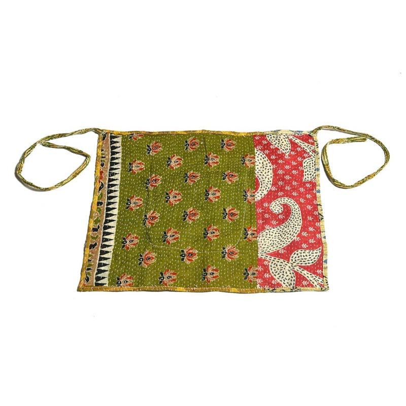 VivaTerra Kantha Half-Apron