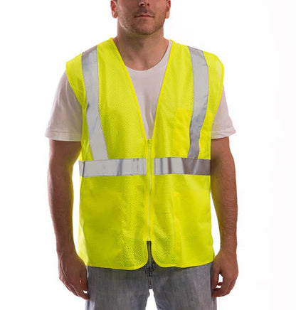 Tingley Job Sight Class 2 Zip-Up Mesh Vest