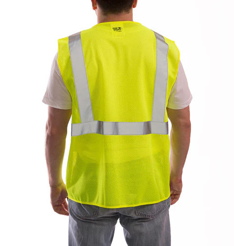 Tingley Job Sight Class 2 Zip-Up Mesh Vest