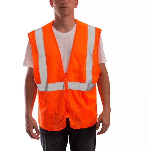 Tingley Job Sight Class 2 Zip-Up Mesh Vest