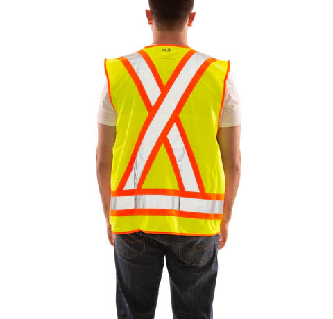 Tingley Job Sight Class 2 X-Back Surveyor Vest