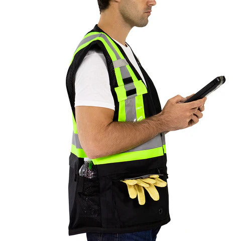 Tingley Class 1 Heavy Duty X-Back Surveyor Vest