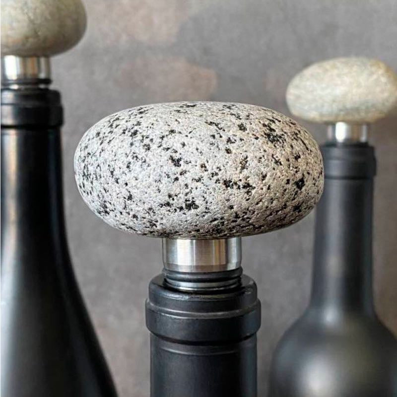 VivaTerra Beach Stone Wine Stopper