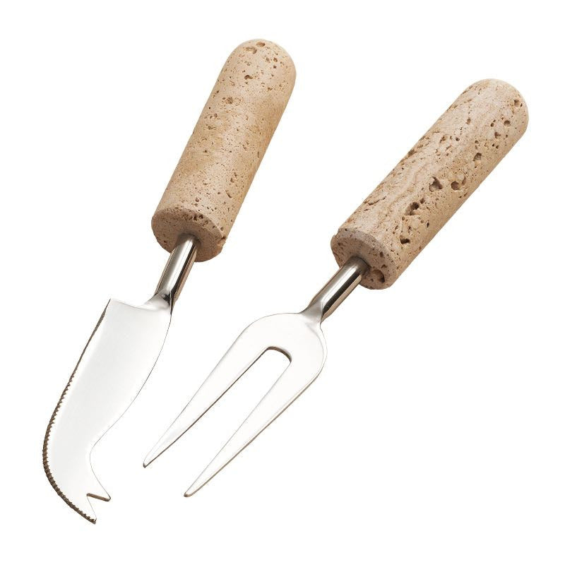 VivaTerra Marbella Cheese Knives, Set of 2